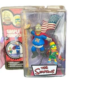 The Simpsons Simple Simpson Pie Man and Cupcake Kid Fan Favorite McFarlane Toys